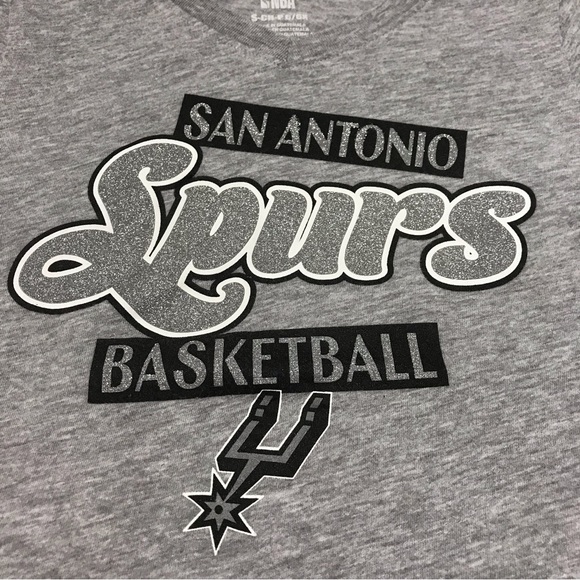 NBA | San Antonio Spurs Tee for kids sz 6 - Picture 3 of 11